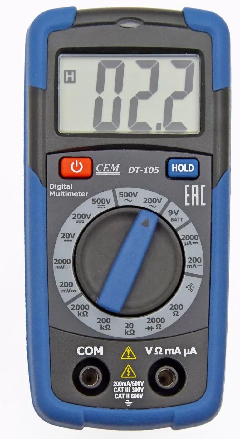 Мультиметр цифровой CEM DT-105