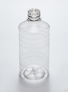 Бутылка пластиковая 0,5 л прозрачная Растворитель 25,5 г 