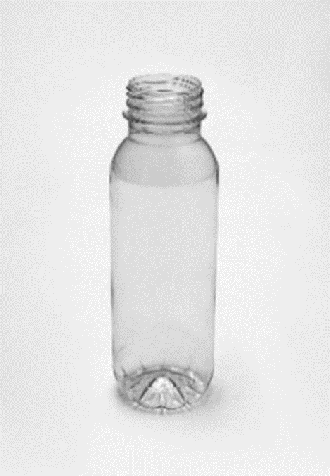 Бутылка пластиковая 0,29 л прозрачная Удлиненная 21 г