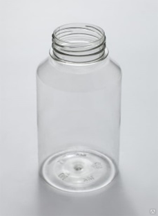 Бутылка пластиковая 0,3 л прозрачная Купол 25 г 