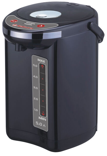 Термочайник SAKURA 5,0л 750Вт метал. черный SA-315ВS /6/ (шт.)