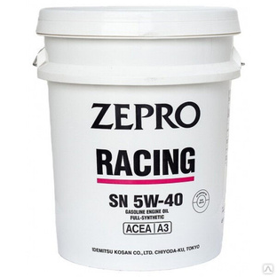 IDEMITSU Zepro Racing 5W-40 SN 20 л (масло моторное синтетическое) 