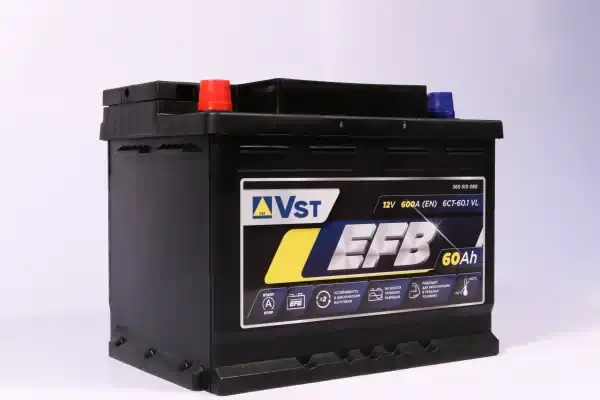 Аккумулятор 60 А/ч п.п. Varta VST Стандарт EFB ток 600 242 х 175 х 190