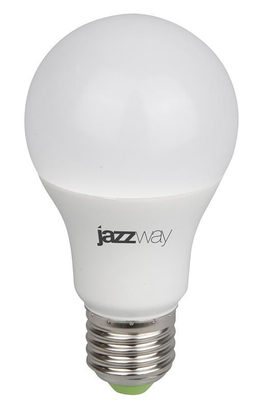 Лампа светодиодная PPG A60 Agro 15Вт A60 грушевидная матовая E27 IP20 для растений красн./син. спектр frost JazzWay 5025