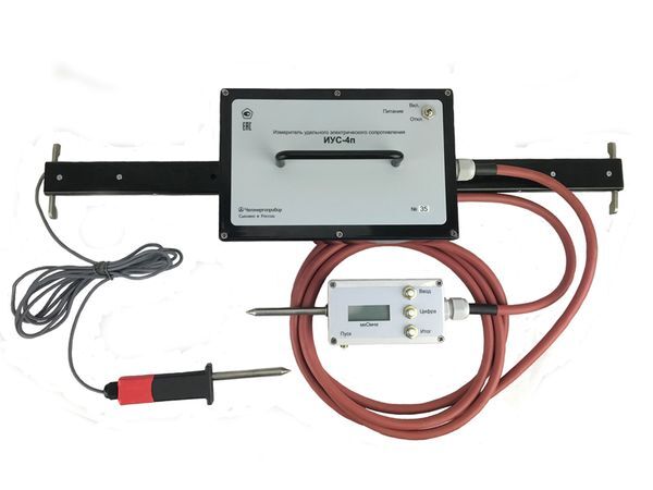 Измерители RLC (иммитанса) Челэнергоприбор ИУС-4п Прибор для измерения удельного сопротивления графитированных электродо